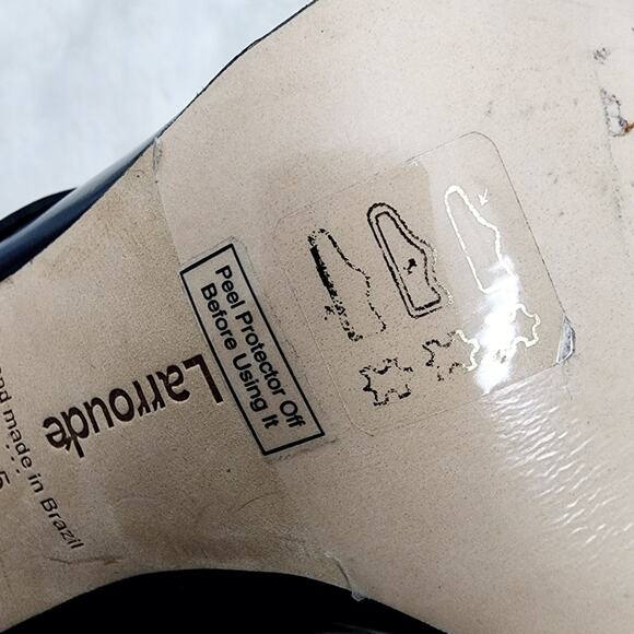 NEW Larroude Stewart Buckle Point Toe Ankle Bootie - Picture 12 of 13